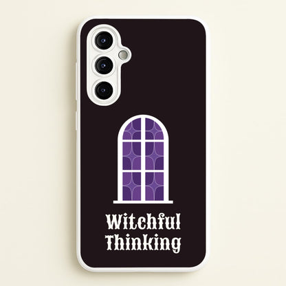 Witchful Thinking  - Goth Aesthetic Phone Case for Galaxy A54