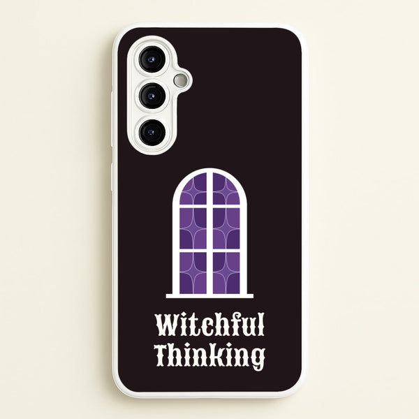 Witchful Thinking  - Goth Aesthetic Phone Case for Galaxy A54