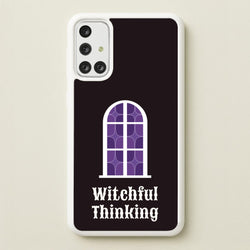 Witchful Thinking  - Goth Aesthetic Phone Case for Galaxy A71