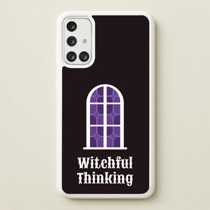 Witchful Thinking  - Goth Aesthetic Phone Case for Galaxy A71