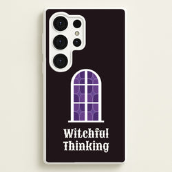 Witchful Thinking  - Goth Aesthetic Phone Case for Galaxy S25 Ultra