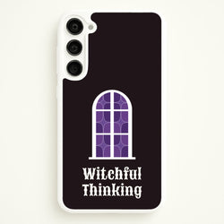 Witchful Thinking  - Goth Aesthetic Phone Case for Galaxy S23