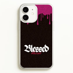 Glitter Blessed  - Goth Aesthetic Phone Case for iPhone 11