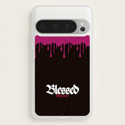 Glitter Blessed  - Goth Aesthetic Phone Case for Google Pixel 9 Pro XL