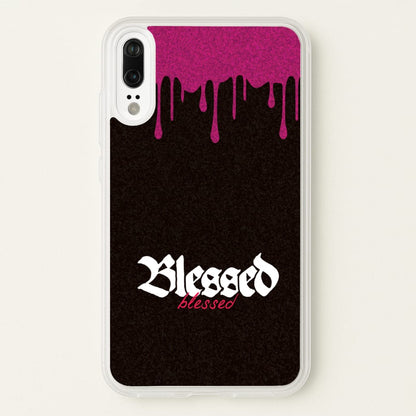 Glitter Blessed  - Goth Aesthetic Phone Case for Huawei P20