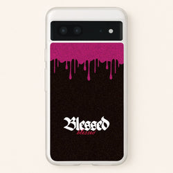 Glitter Blessed  - Goth Aesthetic Phone Case for Google Pixel 7