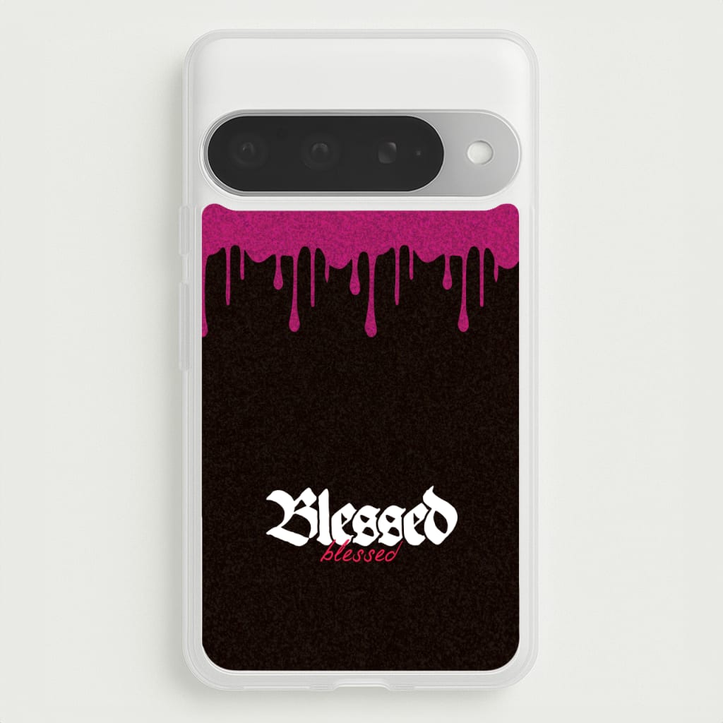 Glitter Blessed Phone Case for Google Pixel 10 Pro XL