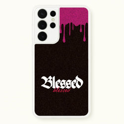 Glitter Blessed  - Goth Aesthetic Phone Case for Galaxy S21 Ultra