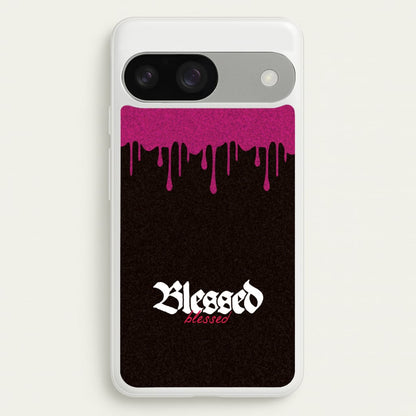 Glitter Blessed  - Goth Aesthetic Phone Case for Google Pixel 9 / 9 Pro