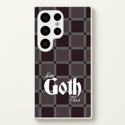 You Goth This Tartan  - Goth Aesthetic Phone Case for Galaxy S24 Ultra