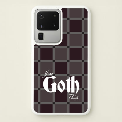 You Goth This Tartan  - Goth Aesthetic Phone Case for Galaxy S20 Ultra