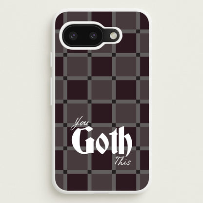You Goth This Tartan  - Goth Aesthetic Phone Case for Google Pixel 9a