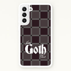 You Goth This Tartan  - Goth Aesthetic Phone Case for Galaxy S21 Plus