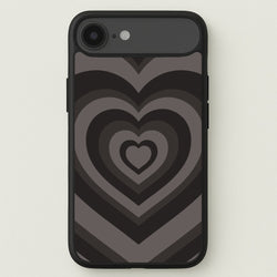 Abstract Black Heart Phone Case for iPhone 17 Air