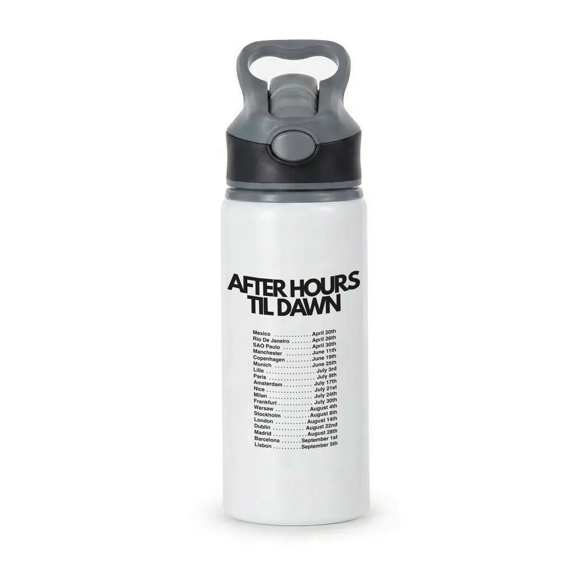 2026 Tour AHTD Active Water Bottle - Black