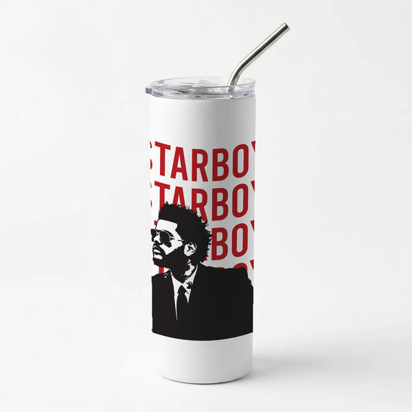 Starboy Singer Skinny Tumbler