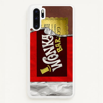 Wonka Bar Golden Ticket  -  Phone Case for Huawei P30 Pro