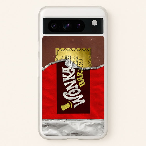 Wonka Bar Golden Ticket  -  Phone Case for Google Pixel 8 Pro