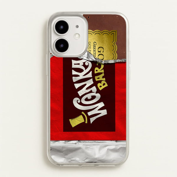 Wonka Bar Golden Ticket  -  Phone Case for iPhone 12 / 12 Pro