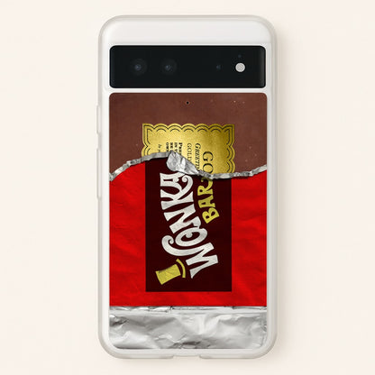 Wonka Bar Golden Ticket  -  Phone Case for Google Pixel 6