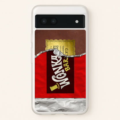 Wonka Bar Golden Ticket  -  Phone Case for Google Pixel 7a