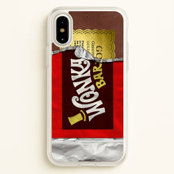Wonka Bar Golden Ticket  -  Phone Case for iPhone X / XS
