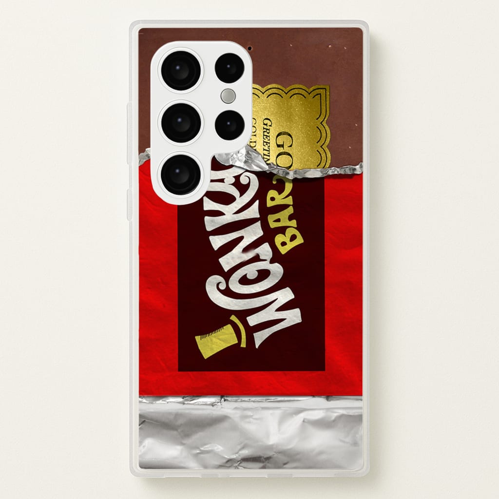 Wonka Bar Golden Ticket  -  Phone Case for Galaxy S24 Ultra
