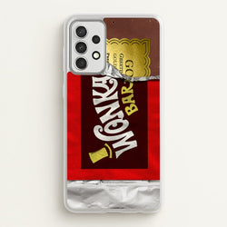 Wonka Bar Golden Ticket  -  Phone Case for Galaxy A52 / A52s