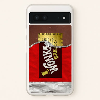 Wonka Bar Golden Ticket  -  Phone Case for Google Pixel 7