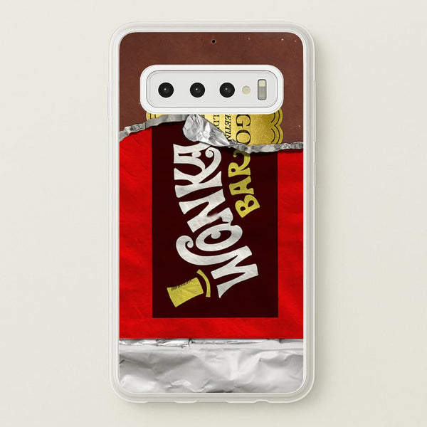 Wonka Bar Golden Ticket  -  Phone Case for Galaxy S10