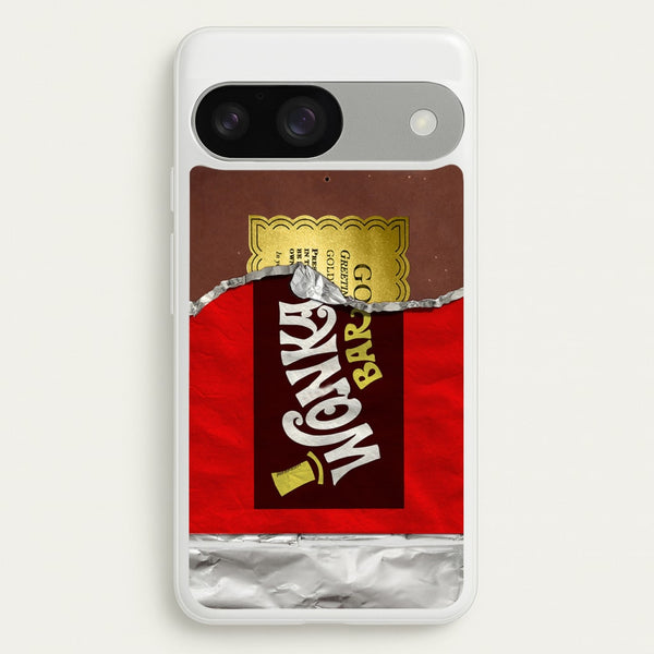 Wonka Bar Golden Ticket  -  Phone Case for Google Pixel 9 / 9 Pro