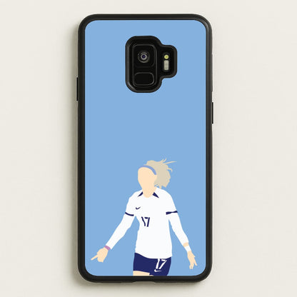 Kelly - Womens World Cup  - Womens World Cup Phone Case for Galaxy S9