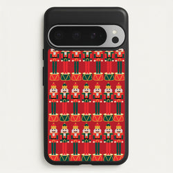 Nutcracker - Christmas Patterns  - Christmas Patterns Phone Case for Google Pixel 9 Pro XL