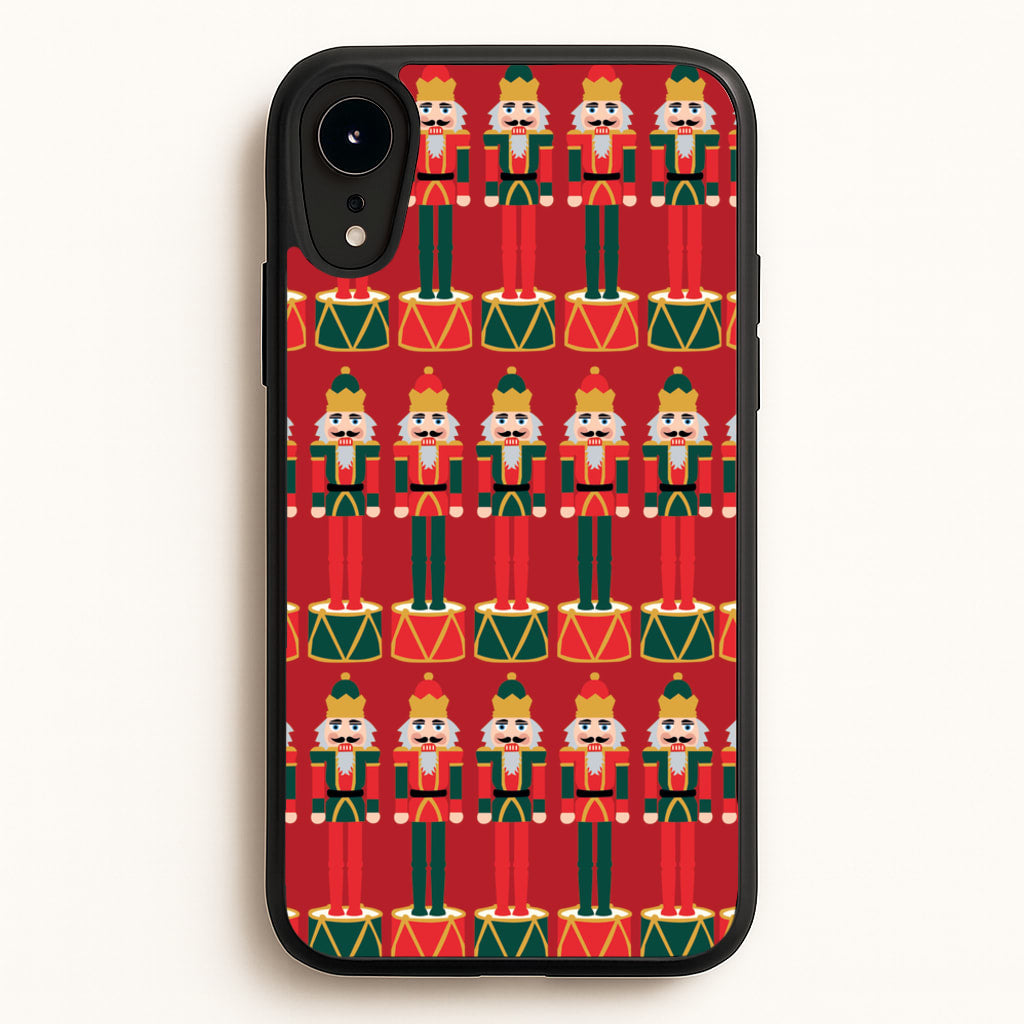 Nutcracker - Christmas Patterns  - Christmas Patterns Phone Case for iPhone XR