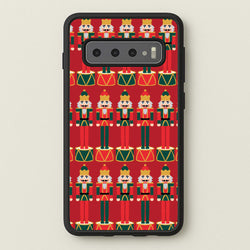 Nutcracker - Christmas Patterns  - Christmas Patterns Phone Case for Galaxy S10 Plus