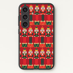 Nutcracker - Christmas Patterns  - Christmas Patterns Phone Case for Galaxy S24