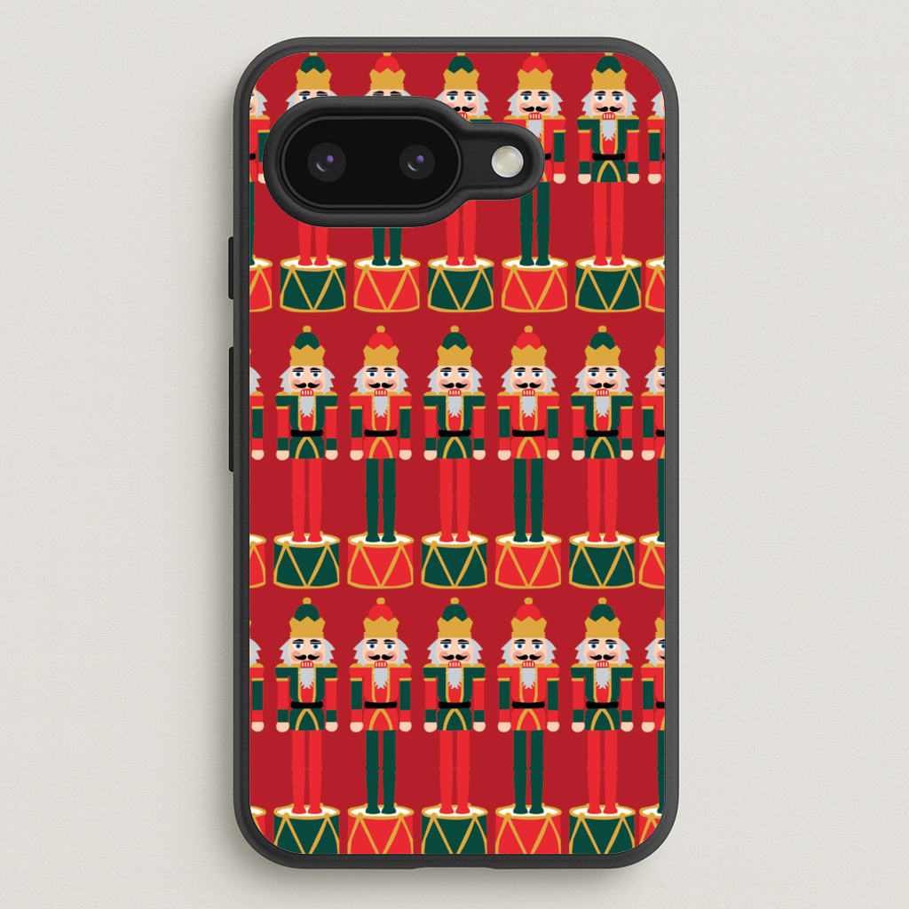 Nutcracker - Christmas Patterns  - Christmas Patterns Phone Case for Google Pixel 9a