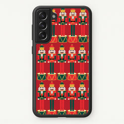 Nutcracker - Christmas Patterns  - Christmas Patterns Phone Case for Galaxy S21