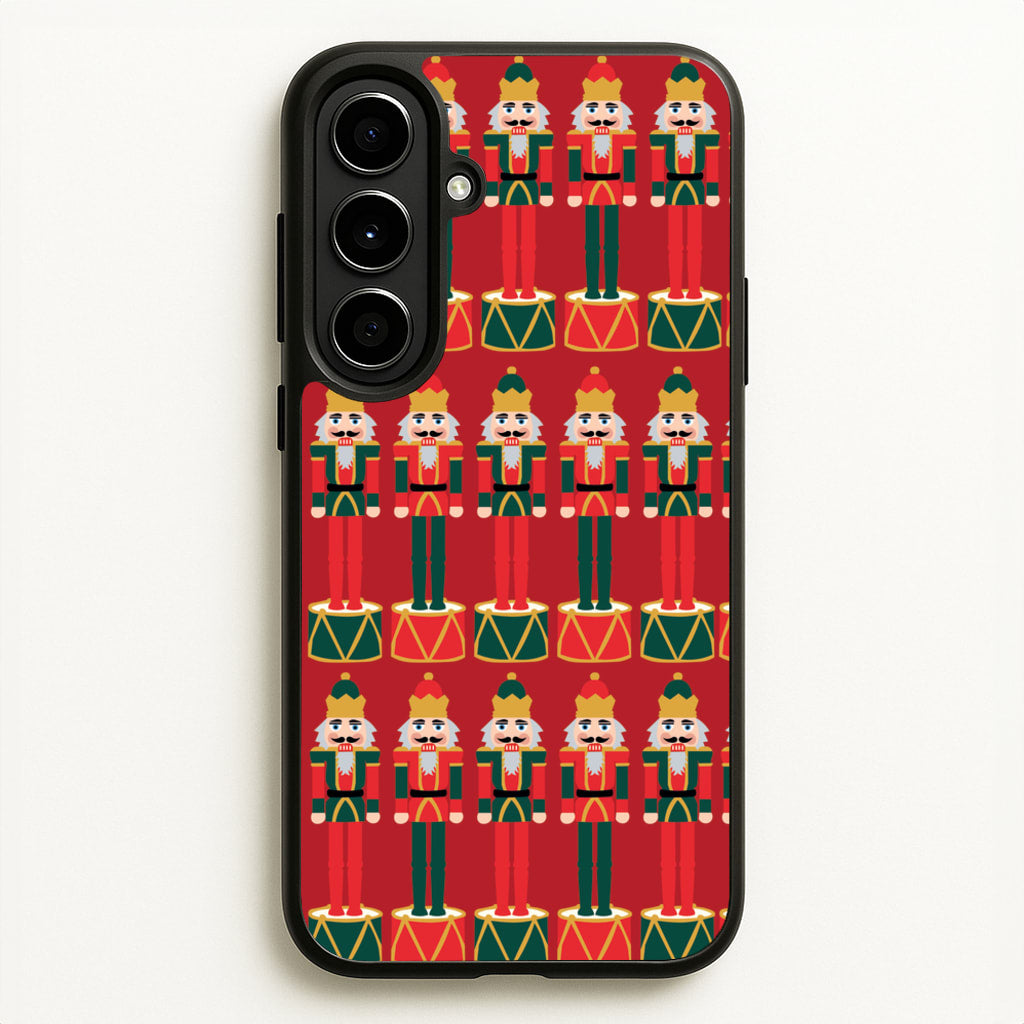Nutcracker - Christmas Patterns  - Christmas Patterns Phone Case for Galaxy A56