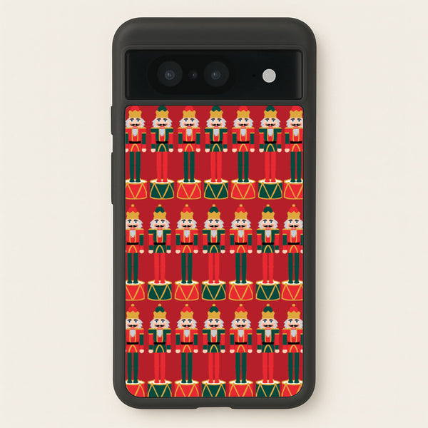 Nutcracker - Christmas Patterns  - Christmas Patterns Phone Case for Google Pixel 8
