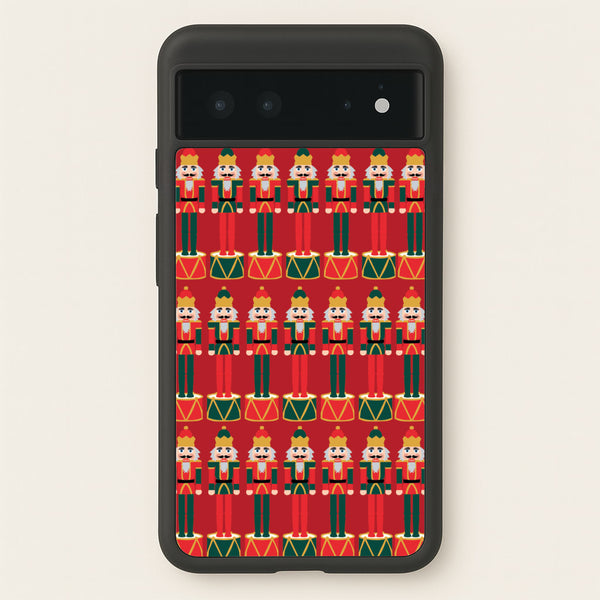 Nutcracker - Christmas Patterns  - Christmas Patterns Phone Case for Google Pixel 6