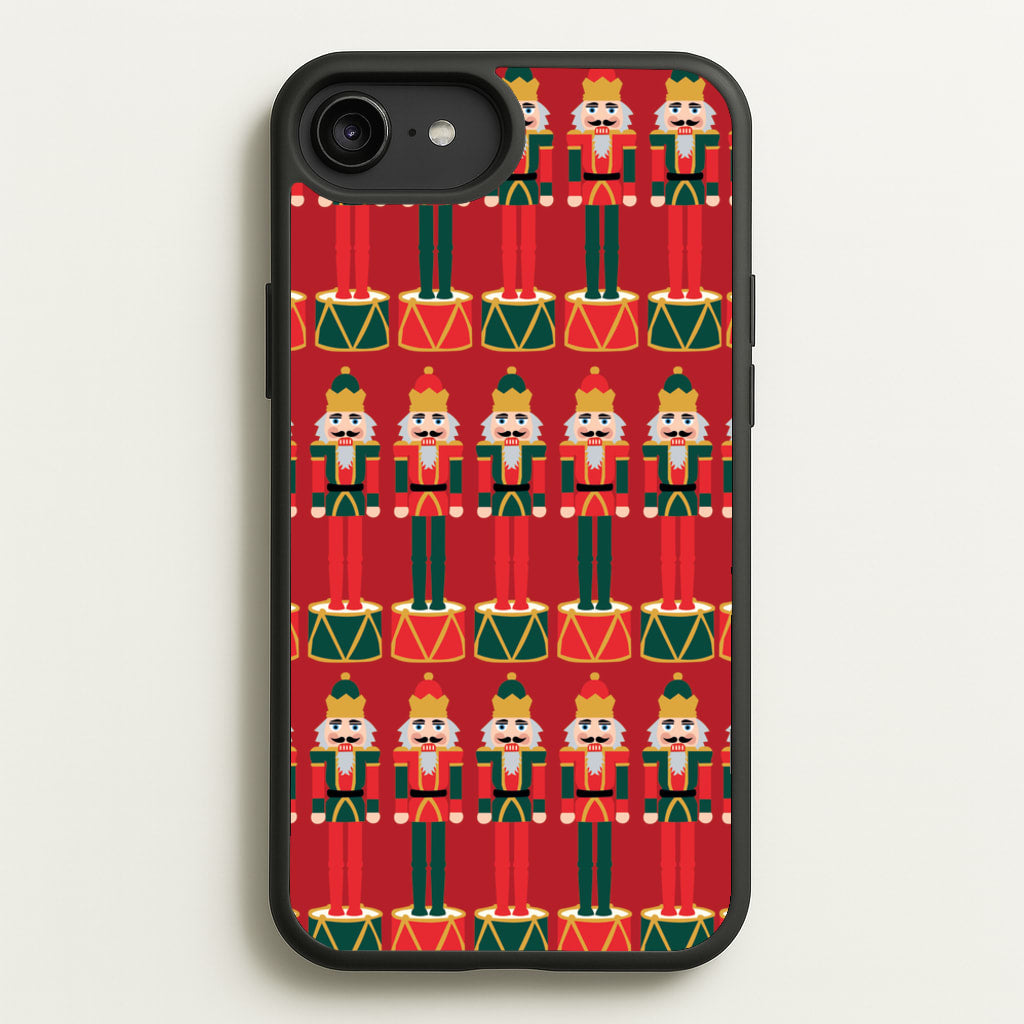Nutcracker - Christmas Patterns  - Christmas Patterns Phone Case for iPhone 6 Plus / 7 Plus / 8 Plus