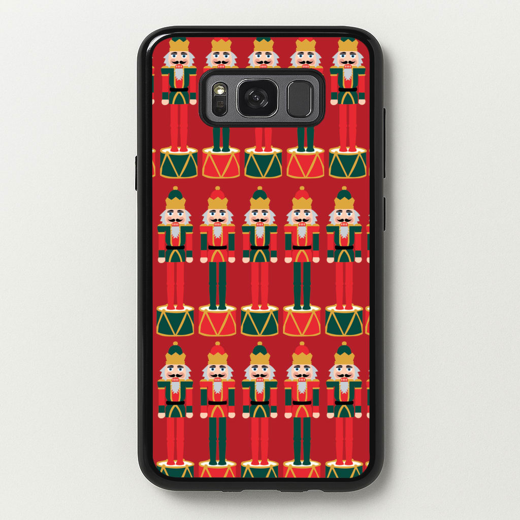 Nutcracker - Christmas Patterns  - Christmas Patterns Phone Case for Galaxy S8