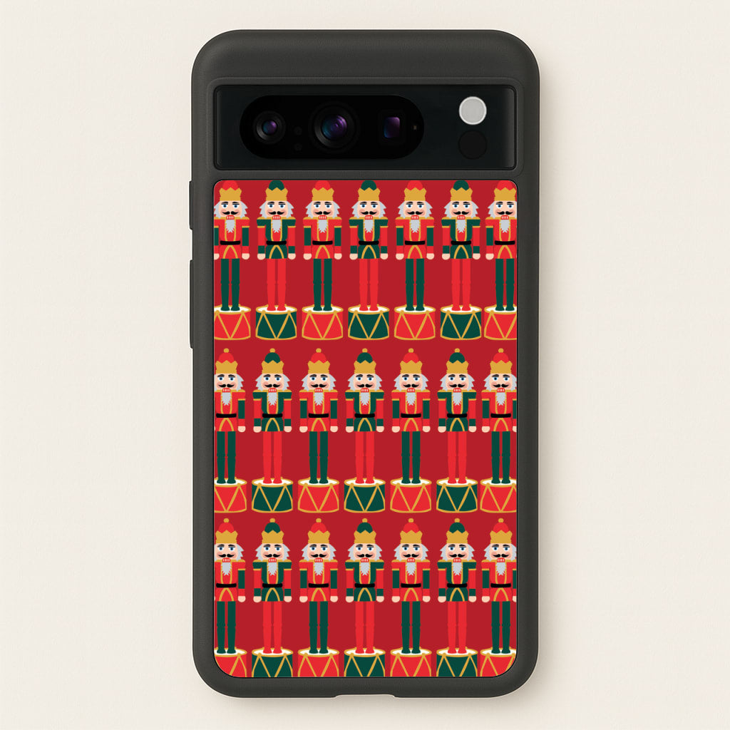 Nutcracker - Christmas Patterns  - Christmas Patterns Phone Case for Google Pixel 8 Pro