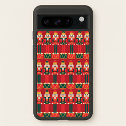 Nutcracker - Christmas Patterns  - Christmas Patterns Phone Case for Google Pixel 8 Pro