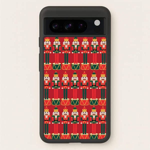 Nutcracker - Christmas Patterns  - Christmas Patterns Phone Case for Google Pixel 8 Pro