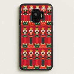 Nutcracker - Christmas Patterns  - Christmas Patterns Phone Case for Galaxy S9