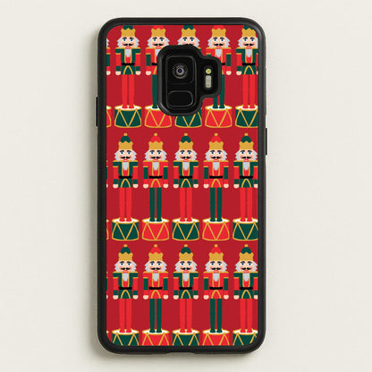 Nutcracker - Christmas Patterns  - Christmas Patterns Phone Case for Galaxy S9
