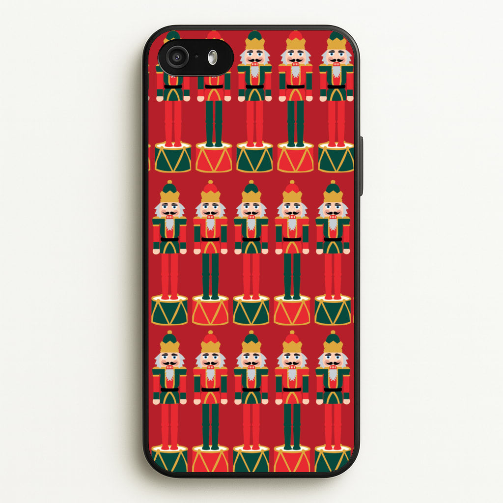 Nutcracker - Christmas Patterns  - Christmas Patterns Phone Case for iPhone 5 / 5s / SE 2016