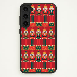 Nutcracker - Christmas Patterns  - Christmas Patterns Phone Case for Galaxy S23